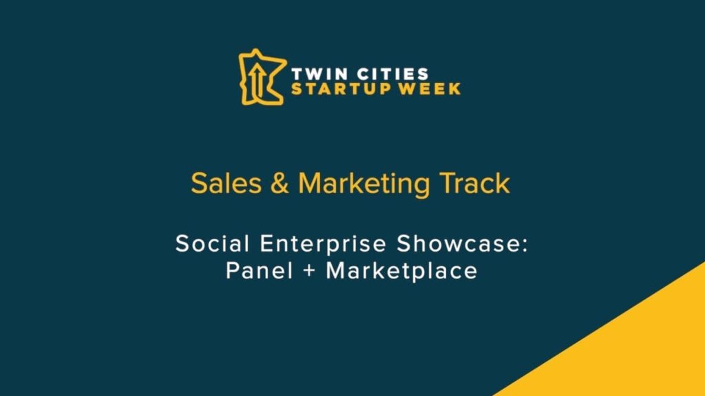 Social Enterprise Showcase Panel + Marketplace